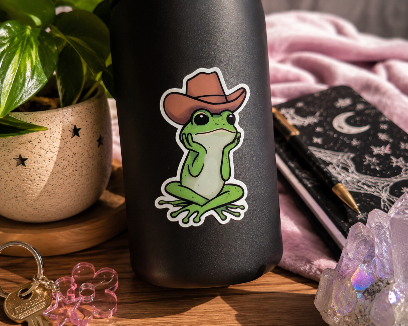 Just Ponderin' ∙ Vinyl Sticker ∙ 1.5 x 2.75
