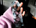 Obsidian Veil • One-of-a-Kind Resin Bookmark • 2×6"
