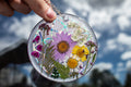 Refracted Daydream • One-of-a-Kind Resin Suncatcher • 3.5"