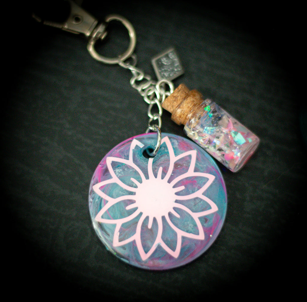 Skyspill • One-of-a-Kind Potion Bottle Bag Charm • 2.5"