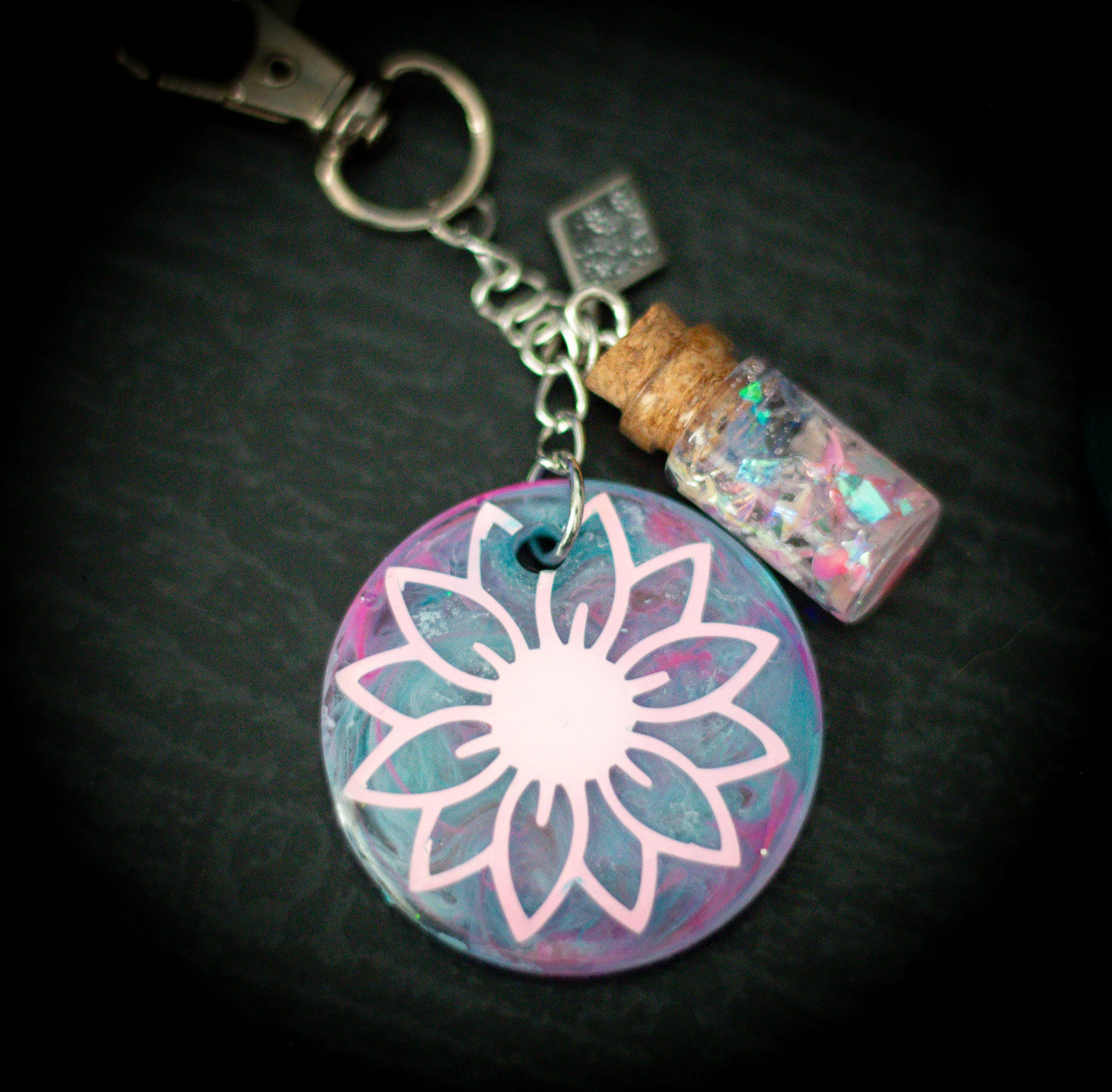 Skyspill • One-of-a-Kind Potion Bottle Bag Charm • 2.5"