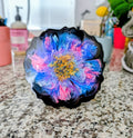 Afterglow ∙ Handmade Resin Coaster ∙ 5.5"