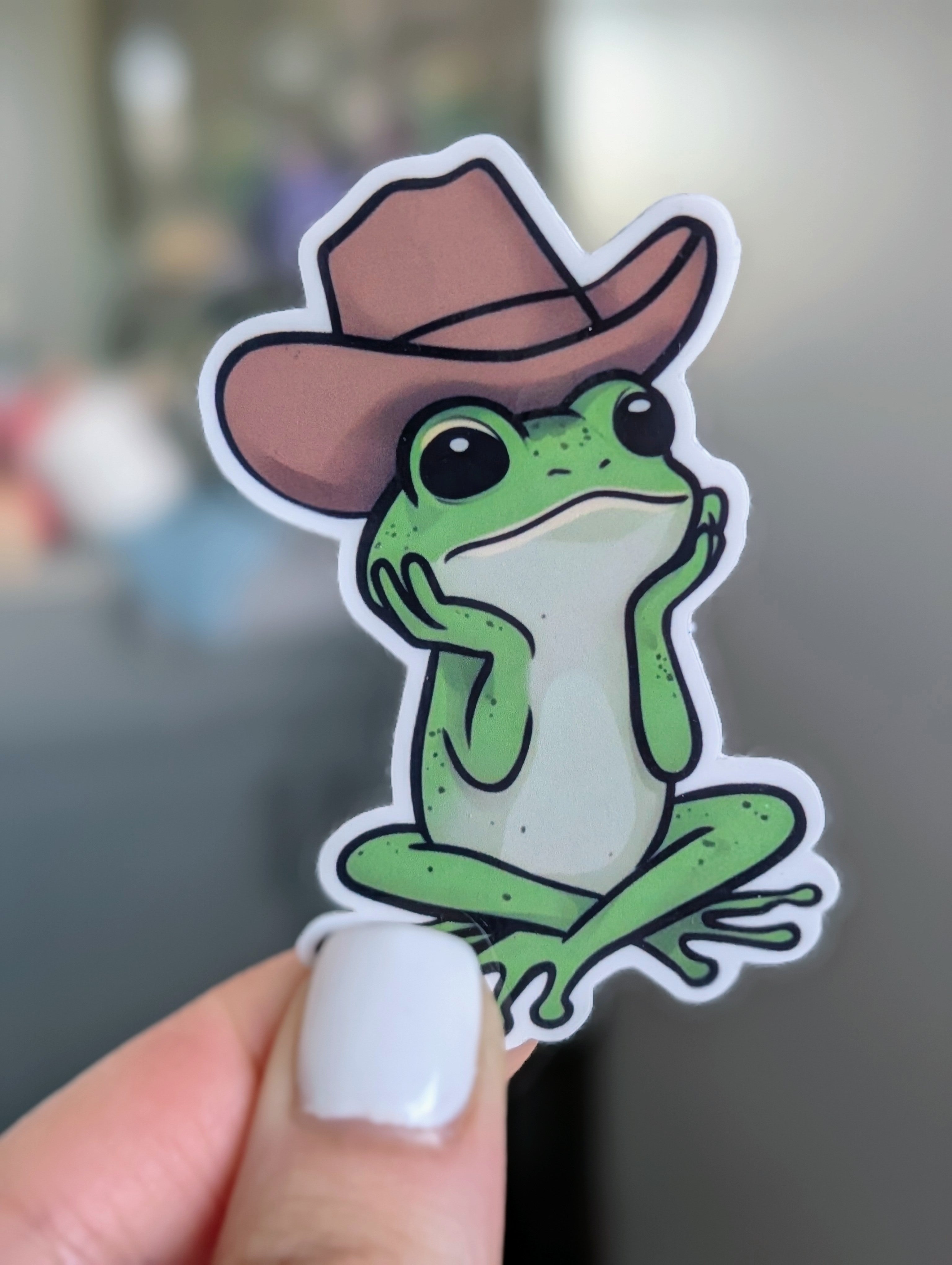 Just Ponderin' ∙ Vinyl Sticker ∙ 1.5 x 2.75
