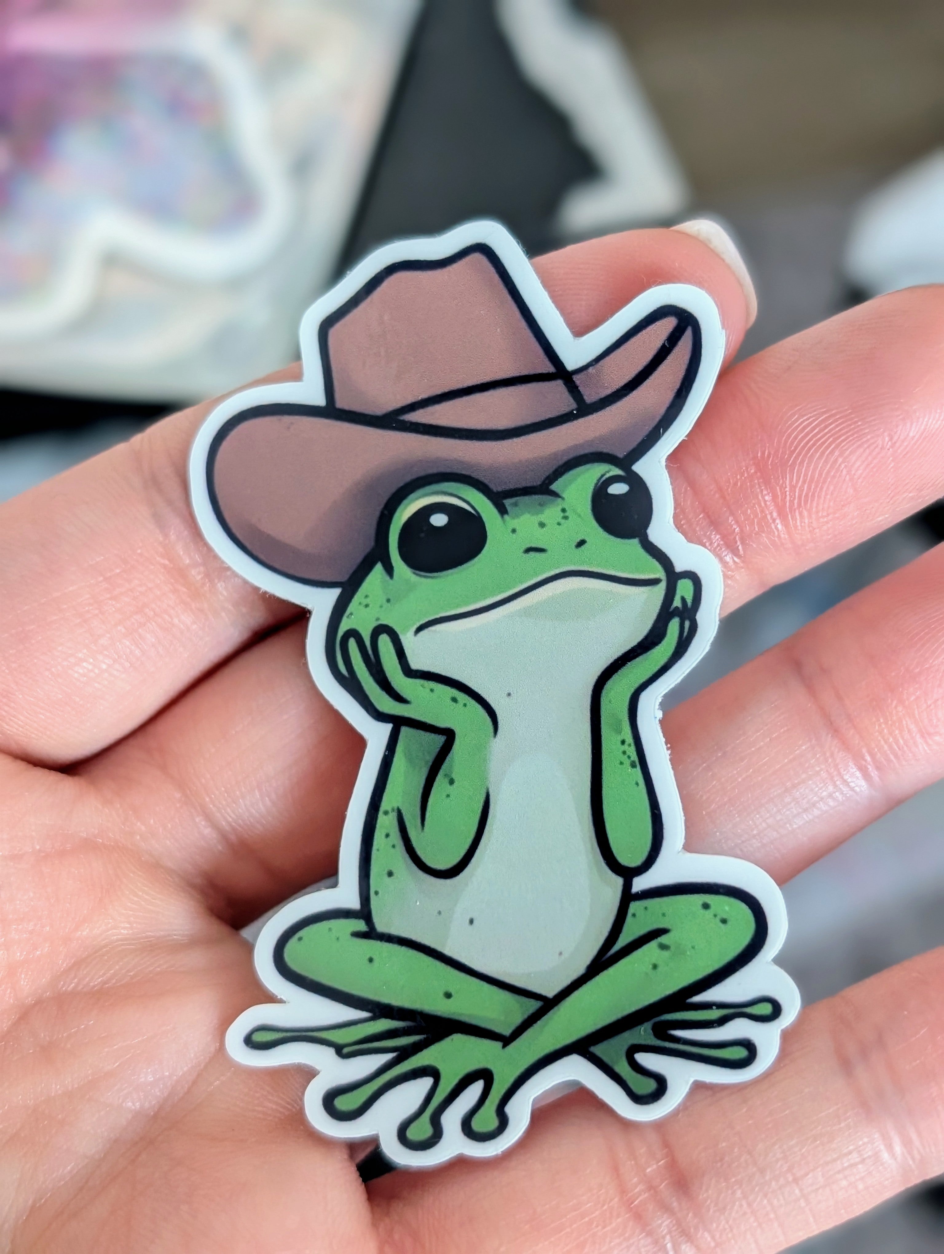 Just Ponderin' ∙ Vinyl Sticker ∙ 1.5 x 2.75